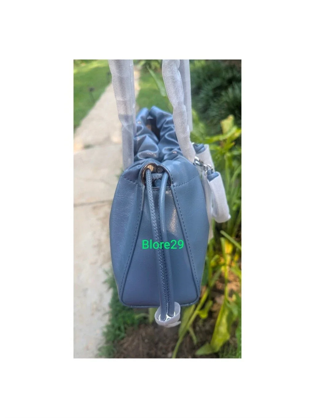 Michael Kors Saffiano Crinkle Purse AND WALLET.